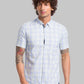 Men Slim Fit Blue Shirt