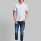 Men Slim Fit Blue Shirt