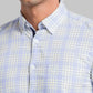Men Slim Fit Blue Shirt