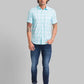 Men Slim Fit Red Shirt