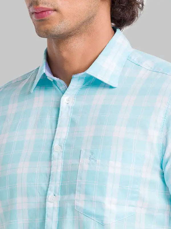 Men Slim Fit Red Shirt