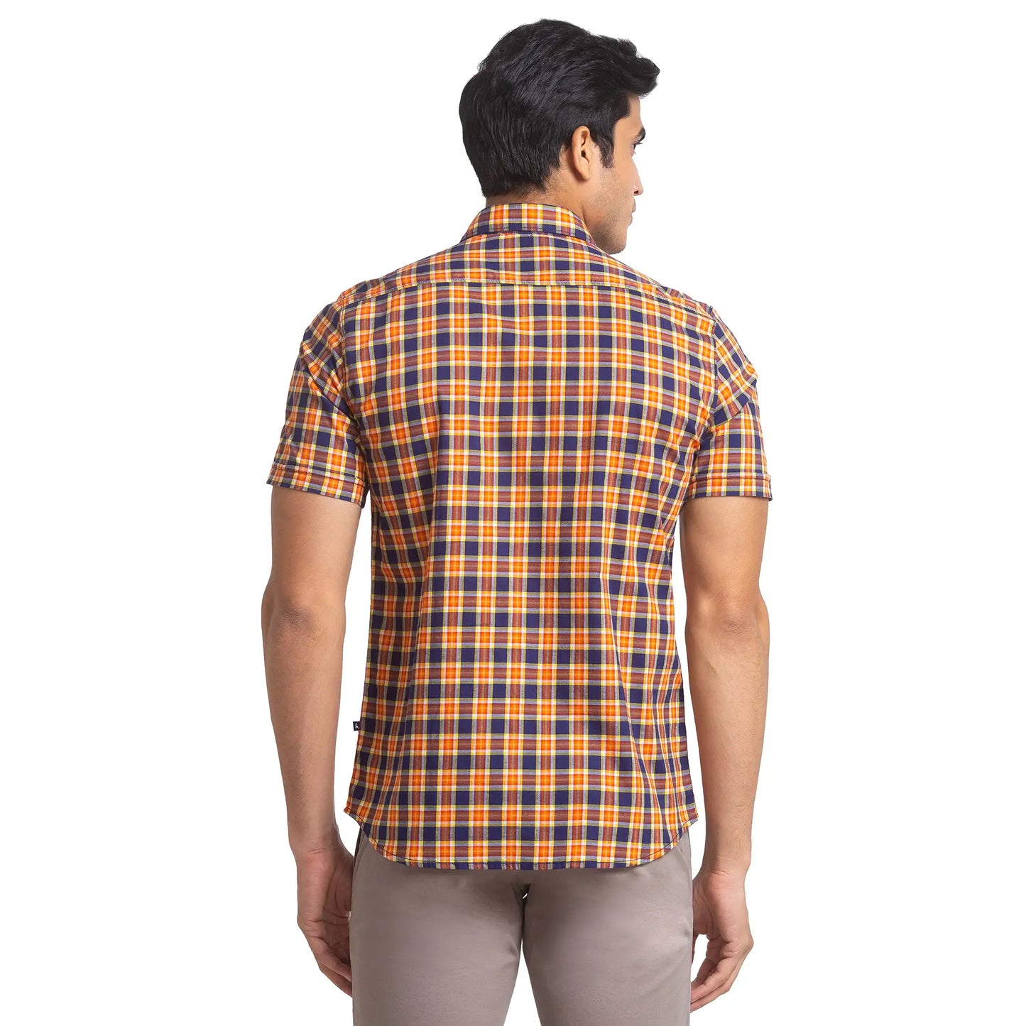 Men Slim Fit White Shirt