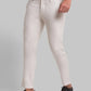 Men Super Slim Fit Grey Chinos & Trouser