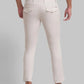 Men Super Slim Fit Grey Chinos & Trouser