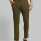 Men Super Slim Fit Blue Trouser