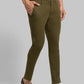 Men Super Slim Fit Blue Trouser