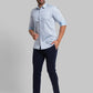 Men Super Slim Fit Black Trouser