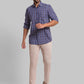 Men Tapered Fit Fawn Trouser