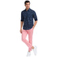 Men Slim Fit Green Trouser