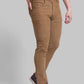 Men Tapered Fit Khaki Trouser