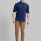 Men Tapered Fit Khaki Trouser