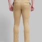 Men Tapered Fit Brown Chinos