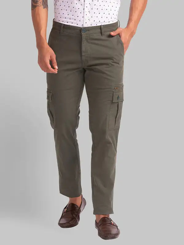 Men Lrt Fit Fawn Trouser