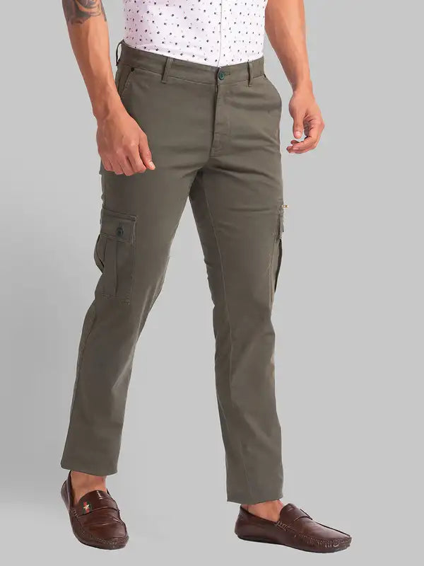 Men Lrt Fit Fawn Trouser