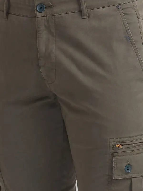 Men Lrt Fit Fawn Trouser