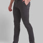 Men Slim Fit Dark Khaki Chinos
