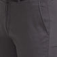 Men Slim Fit Dark Khaki Chinos