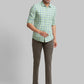 Men Tapered Fit Brown Chinos & Trouser