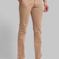 Men Tapered Fit Green Chinos & Trouser