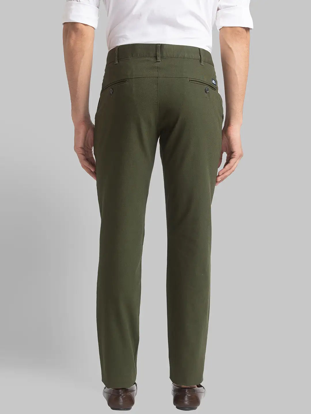 Men Super Slim Fit Fancy Violet Trouser