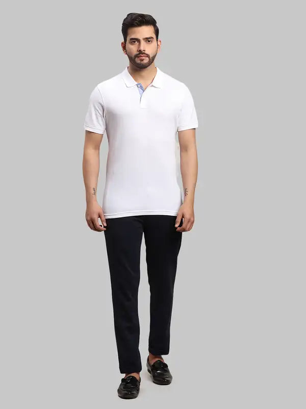 Men Super Slim Fit Grey Trouser