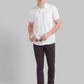 Men Super Slim Fit Dark Fawn Trouser