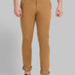 Men Super Slim Fit Khaki Chinos