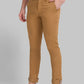 Men Super Slim Fit Khaki Chinos