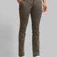 Men Super Slim Fit Brown Chinos & Trouser