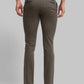 Men Super Slim Fit Brown Chinos & Trouser