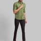 Men Super Slim Fit Blue Chinos & Trouser