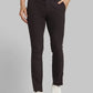 Men Regular Fit Black Trouser