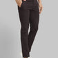Men Regular Fit Black Trouser