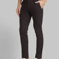 Men Regular Fit Black Trouser