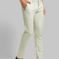 Men Super Slim Fit Khaki Trouser