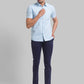 Men Super Slim Fit Khaki Chinos & Trouser