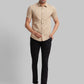 Men Super Slim Fit Green Chinos & Trouser