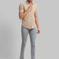 Men Super Slim Fit Green Chinos & Trouser