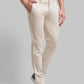 Men Super Slim Fit White Trouser