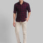 Men Super Slim Fit White Trouser