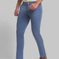 Men Super Slim Fit Green Trouser