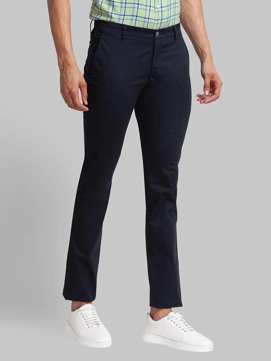 Men Super Slim Fit Light Fawn Chinos & Trouser