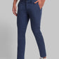 Men Super Slim Fit Grey Trouser