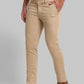 Men Super Slim Fit Green Trouser