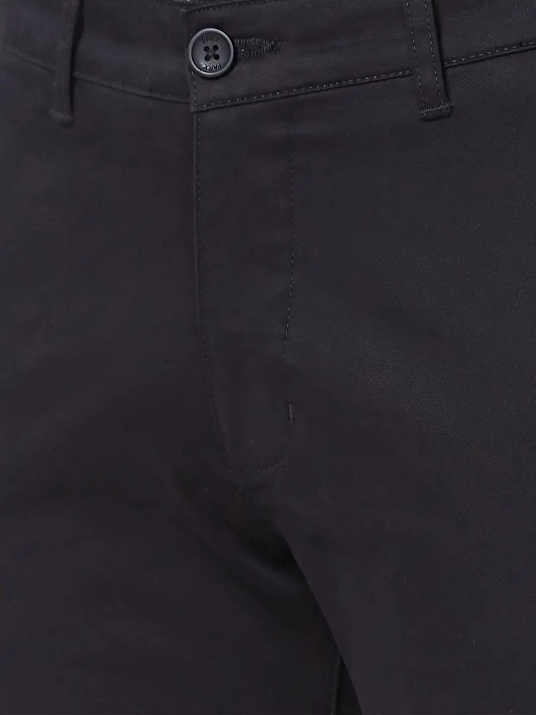 Men Super Slim White Trouser