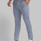 Men Super Slim Fit Green Trouser