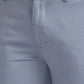 Men Super Slim Fit Green Trouser