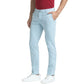 Men Slim Fit Blue Trouser