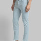 Men Super Slim Fit Green Trouser