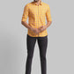 Men Super Slim Fit Khaki Trouser